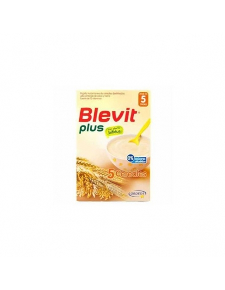 Blevit Plus 5 Cereales Bifidus 600gr            