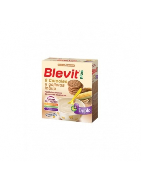 Blevit Plus 8 Cereales Galletas María 600gr        