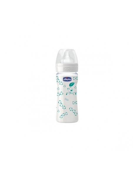 Chicco Biberón Fisio Nature Glass 240ml     