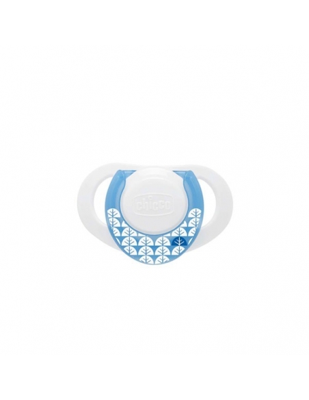 Chicco Chupo Physio Anatómico Azul+ 4 meses 2uds     