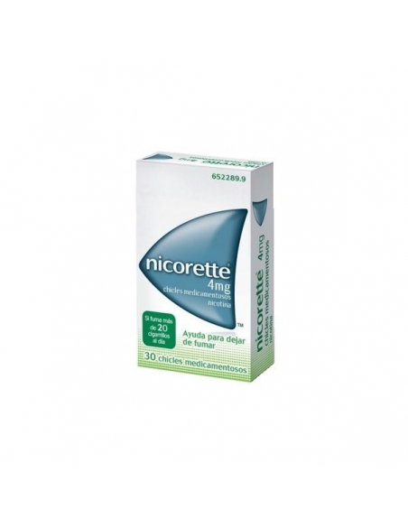 Nicorette Chicle 4mg 105uds                   