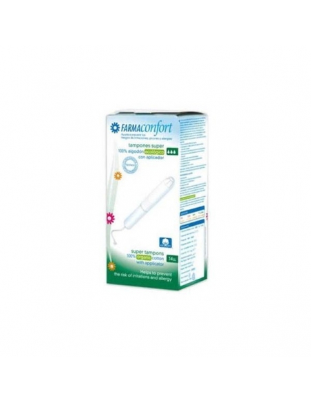Farmaconfort Tampón Algodón Absorción Super 14uds   