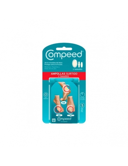 Compeed Ampollas Mixto 3 Tamaños 5 uds 