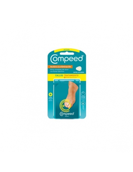 Compeed Callos Acido Salicílico Apósito 6 uds     