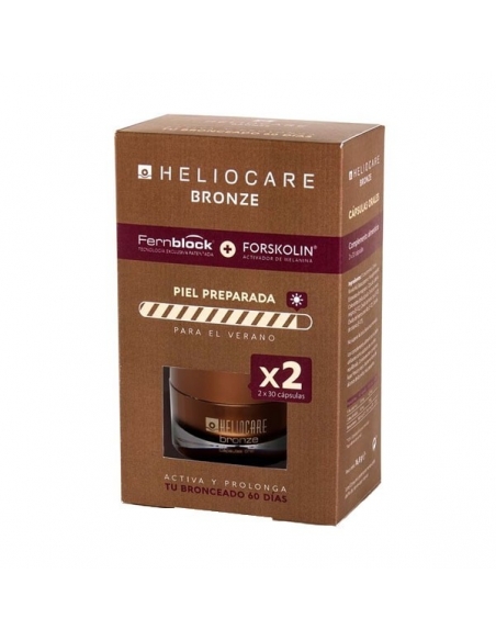 Heliocare Bronze Duplo 2x30 Cápsulas         