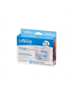 Dr Browns Bolsa Esterilizacion Acción Vapor Microondas