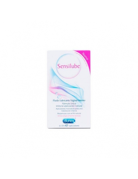 Durex Sensilube Lubricante Vaginal Interno 6X5ml     