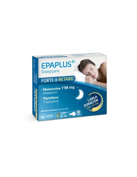 Epaplus Forte Retard Melatonina 1.98mg + Triptófano 60 Comprimidos    