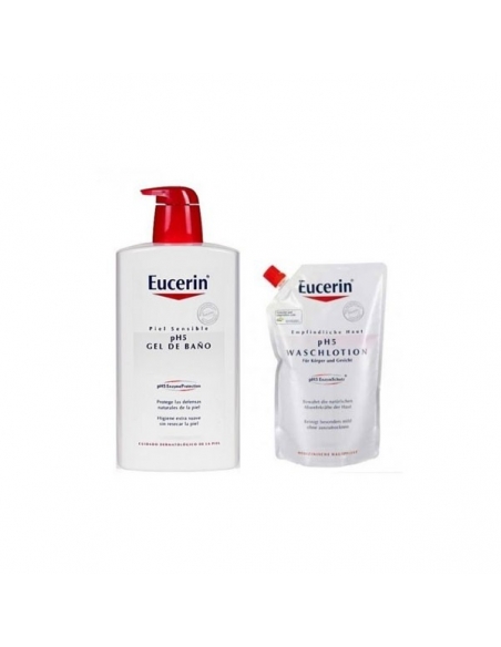 Eucerin PH5 Gel de Baño 1L + 400 ml