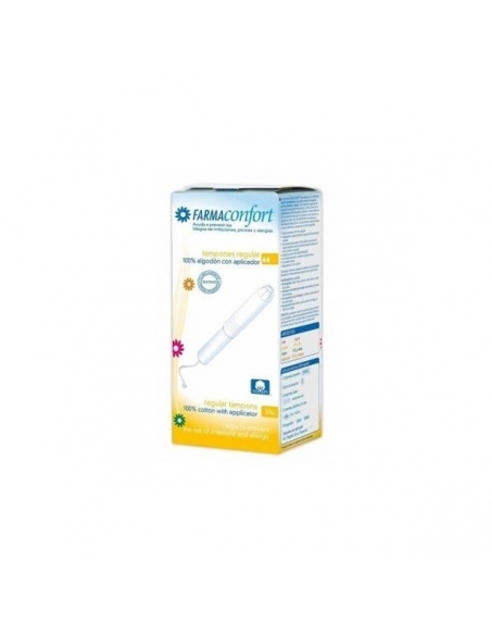 Farmaconfort Tampón Algodón Absorción Regular 16uds    