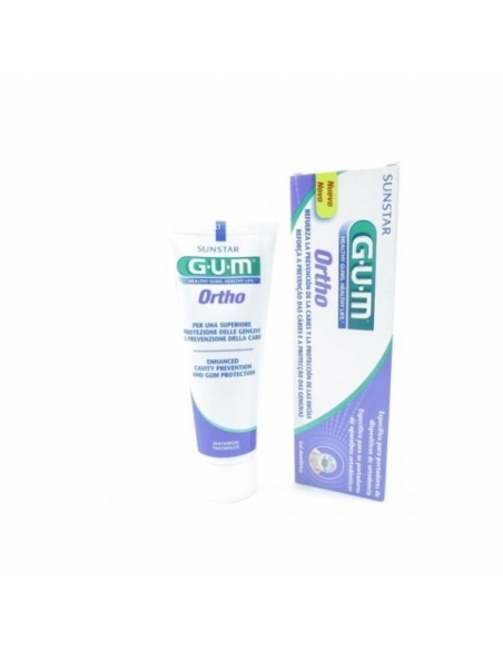 Gum Ortho Gel Dentifrico Ortodoncia 75ml     