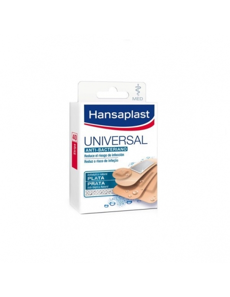 Hansaplast Med Silver Unidad 40 Apositos        