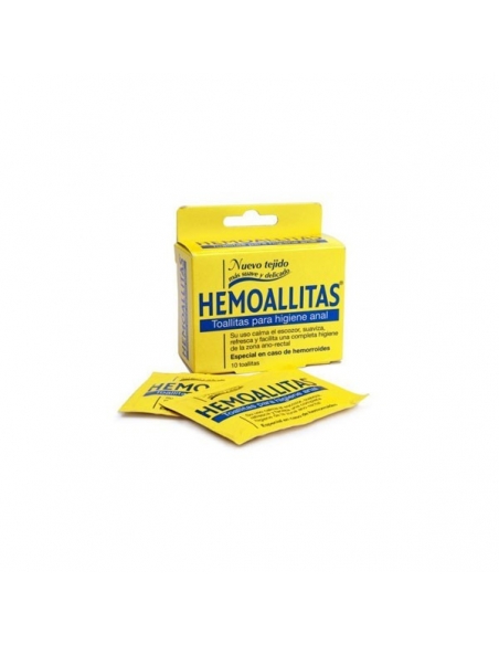 Hemoallitas 10 Toallitas Sobre               