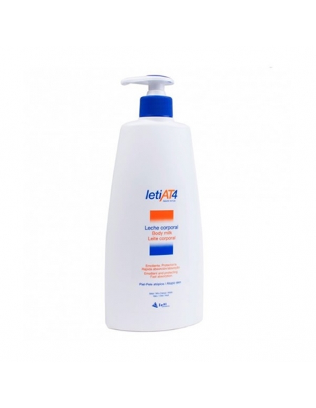 Leti At 4 Leche Corporal Dosificador 500ml     