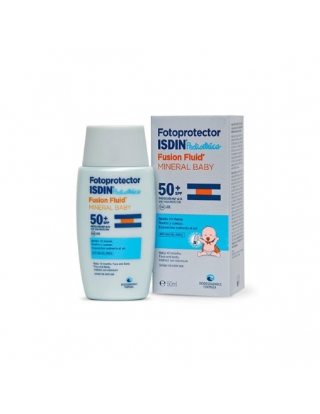 ISDIN Fotoprotector SPF50+ Pediatrico Fusión Mineral 50ml