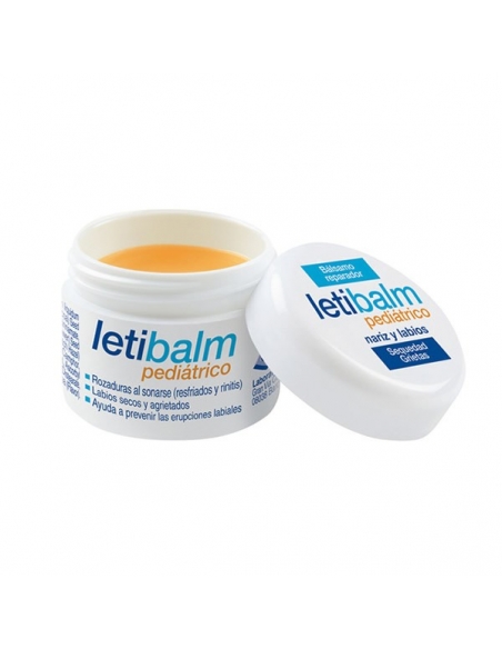Leti Letibalm Pediatrico Nariz y Labios Tarro 10gr