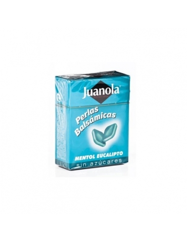 Juanola Perlas Mentol Eucalipto Sin Azucar 25gr     