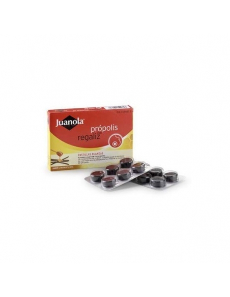 Juanola Propolis Regaliz Pastillas 24uds        