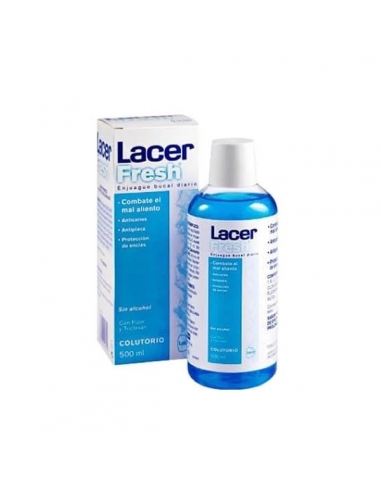 Lacer Colutorio Antiplaca 500ml + Lacer Fresh