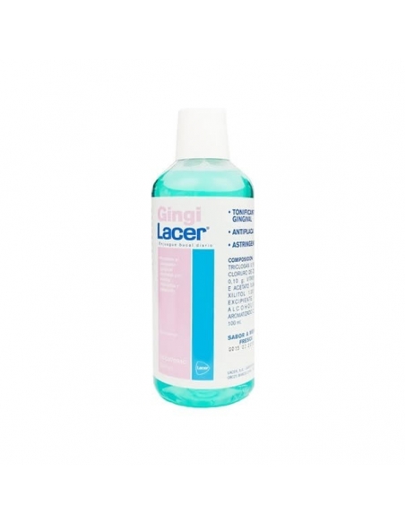 Lacer Gingilacer Colutorio sin Alcohol Menta 500ml     
