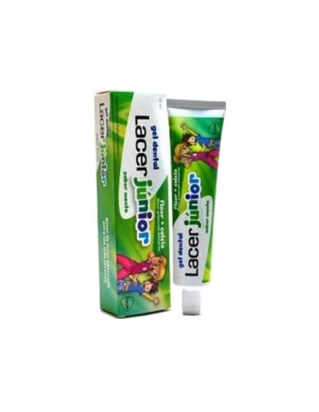 Lacer Junior Gel Dental Menta 75ml          