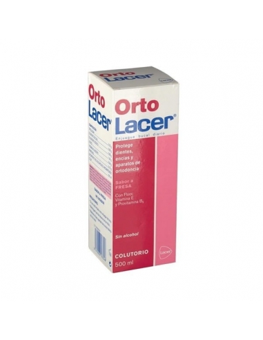 Lacer Ortolacer Colutorio Fresa 500ml             