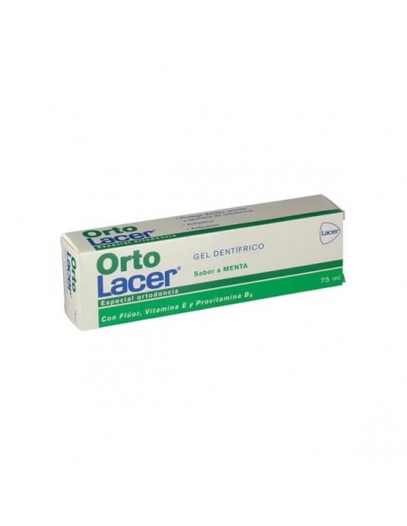 Lacer Ortolacer Gel Dentifrico Menta 75ml         