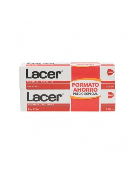 Lacer Pasta Duplo 2x125ml