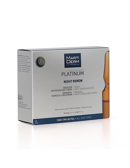 Martiderm Ampollas Night Renew 10x2ml