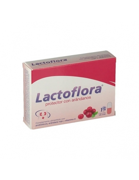 Lactoflora Protector Arandanos Cápsulas 15uds        