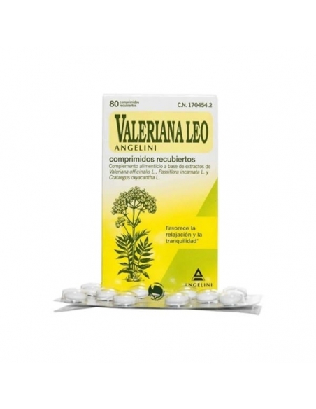 Leo Valeriana Comprimidos Recubiertos 80uds      