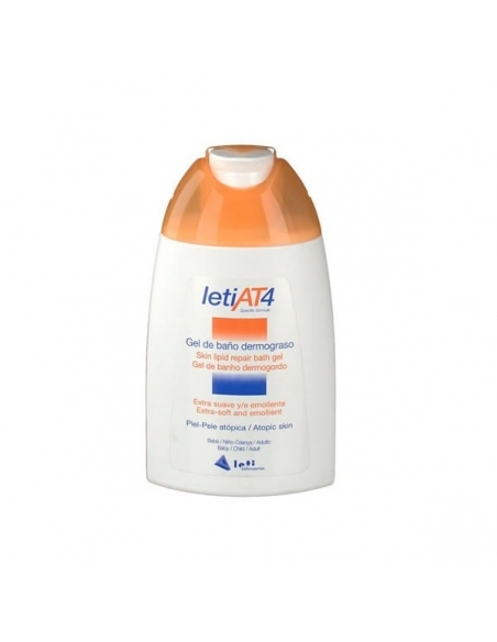 Leti At 4 Gel Baño Dermograso 200ml         