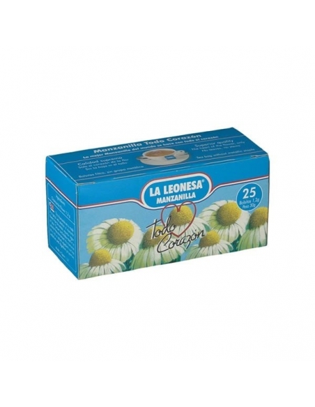 Manzanilla La Leonesa Filtros 25uds             