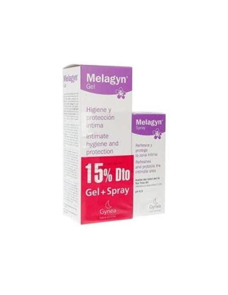 Melagyn Gel Higiene y Protección Íntima 200ml + Spray 30ml  