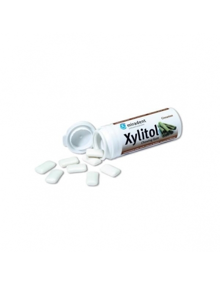 Miradent Xylitol Canela Chicles 30uds          