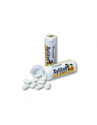 Miradent Xylitol Fruta Fresca Chicles 30uds     