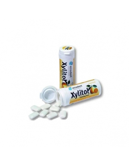 Miradent Xylitol Fruta Fresca Chicles 30uds     