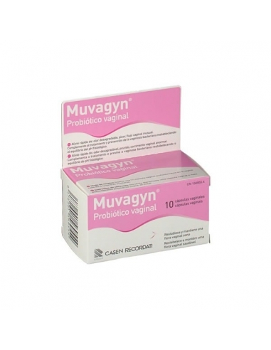 Muvagyn Probiotico Vaginal Cápsulas 10uds       