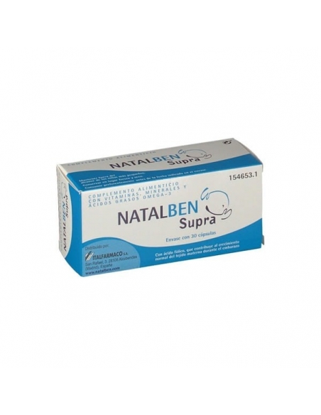 Natalben Supra Cápsulas 30uds                    