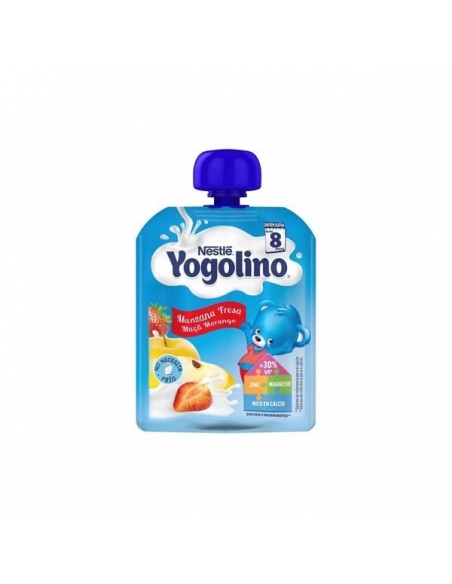 Nestle Iogolino Manzana Fresa Bolsa 90gr    