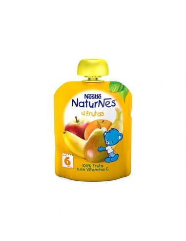 Nestle Naturnes 4 Frutas Pouch Bolsa 90gr         