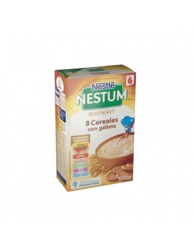 Nestlé Nestum Expert 8 Cereales Galleta Bifidus 600g