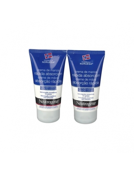 Neutrogena Manos Rápida Absorcion 2x75ml