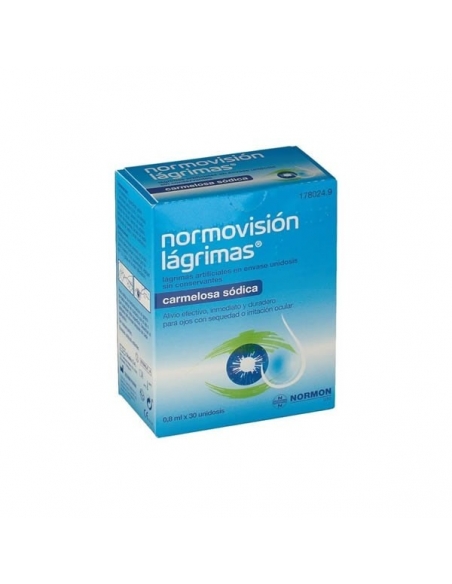 Normon Normovisión Lágrimas Monodosis 30uds            