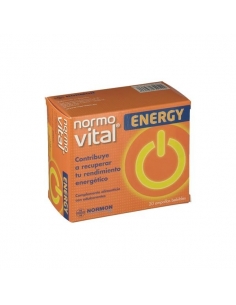 Normon Normovital Energy Ampollas Bebibles 20uds       