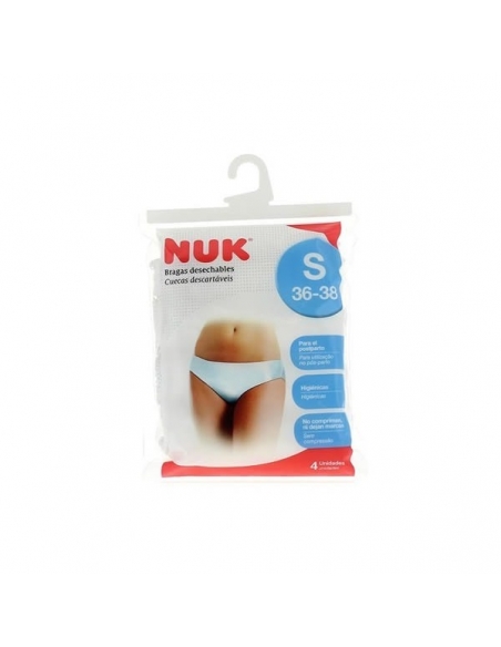Nuk Bragas Desechables Talla S 4uds             