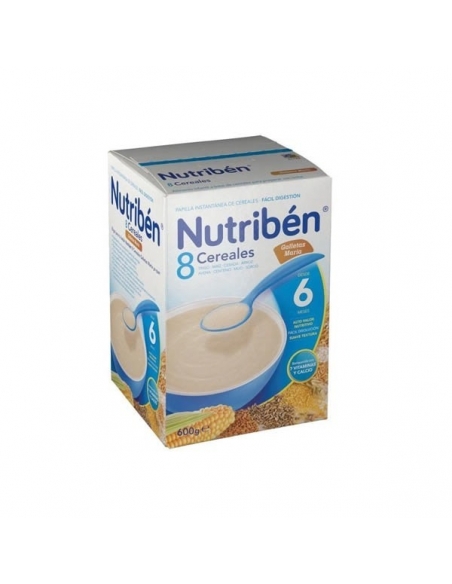 Nutriben 8 Cereales Galletas Maria 600gr         