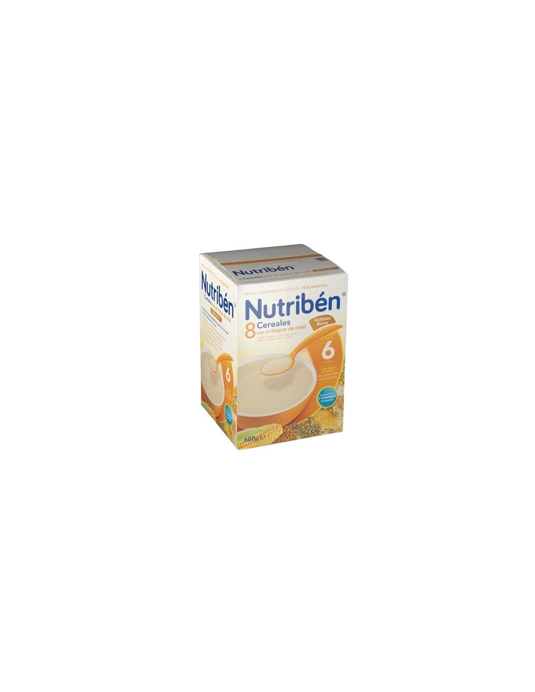 Nutriben Papilla 8 Cereales Galletas Maria 600 G - Comprar