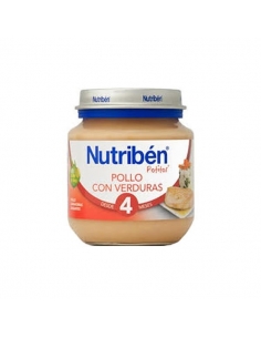 Nutriben Desde 4 Mes Pollo Verduras 130gr