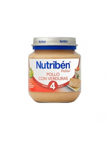 Nutriben Desde 4 Mes Pollo Verduras 130gr